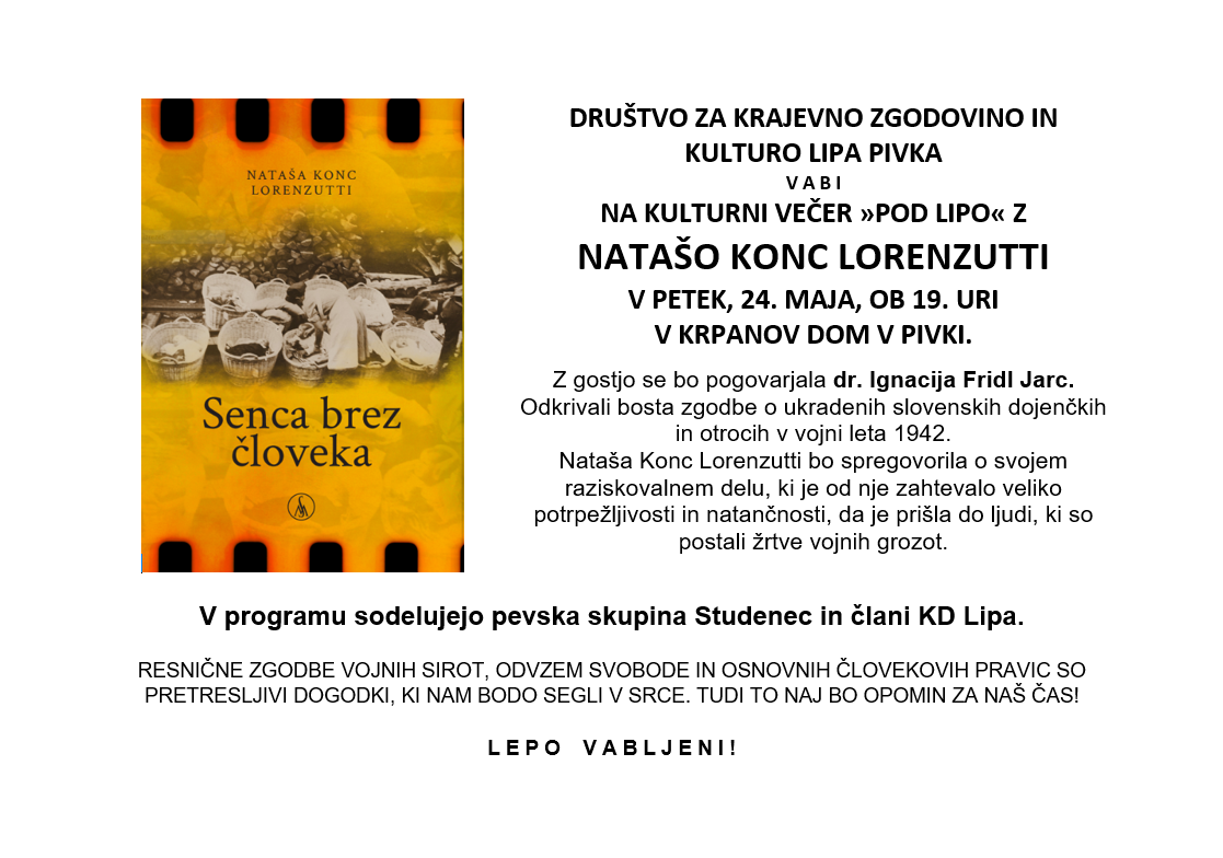 vabilo KD Lipa